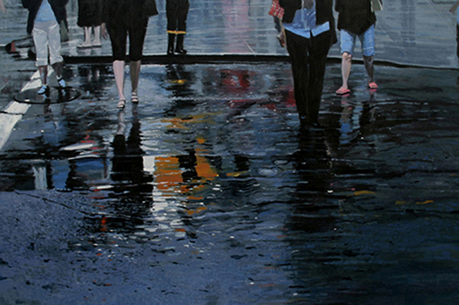 2009 Rain-Legs 40x60 inches Oil on canvas.jpg