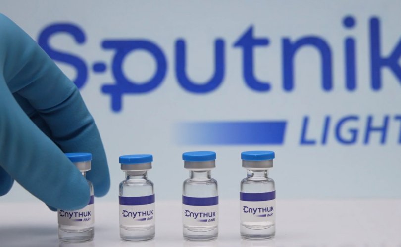 '스푸트니크 라이트' 백신은 몽골에 등록되어.jpg