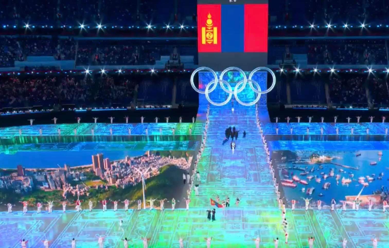 겨울올림픽에 참가한 몽골 선수들 개막식 행진.jpeg