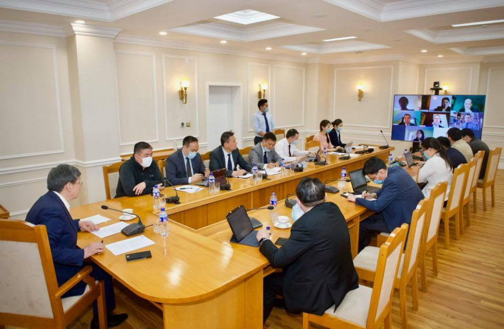 국제통화기금(IMF)은 몽골에서 시행할 '급한 재무' 프로그램에 대한 온라인 회의를 개최하여.jpg