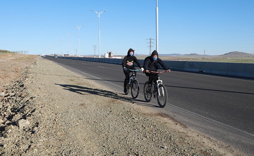 Nalaikh에서 Yarmag까지 16km 자전거 도로 건설 시작.jpg