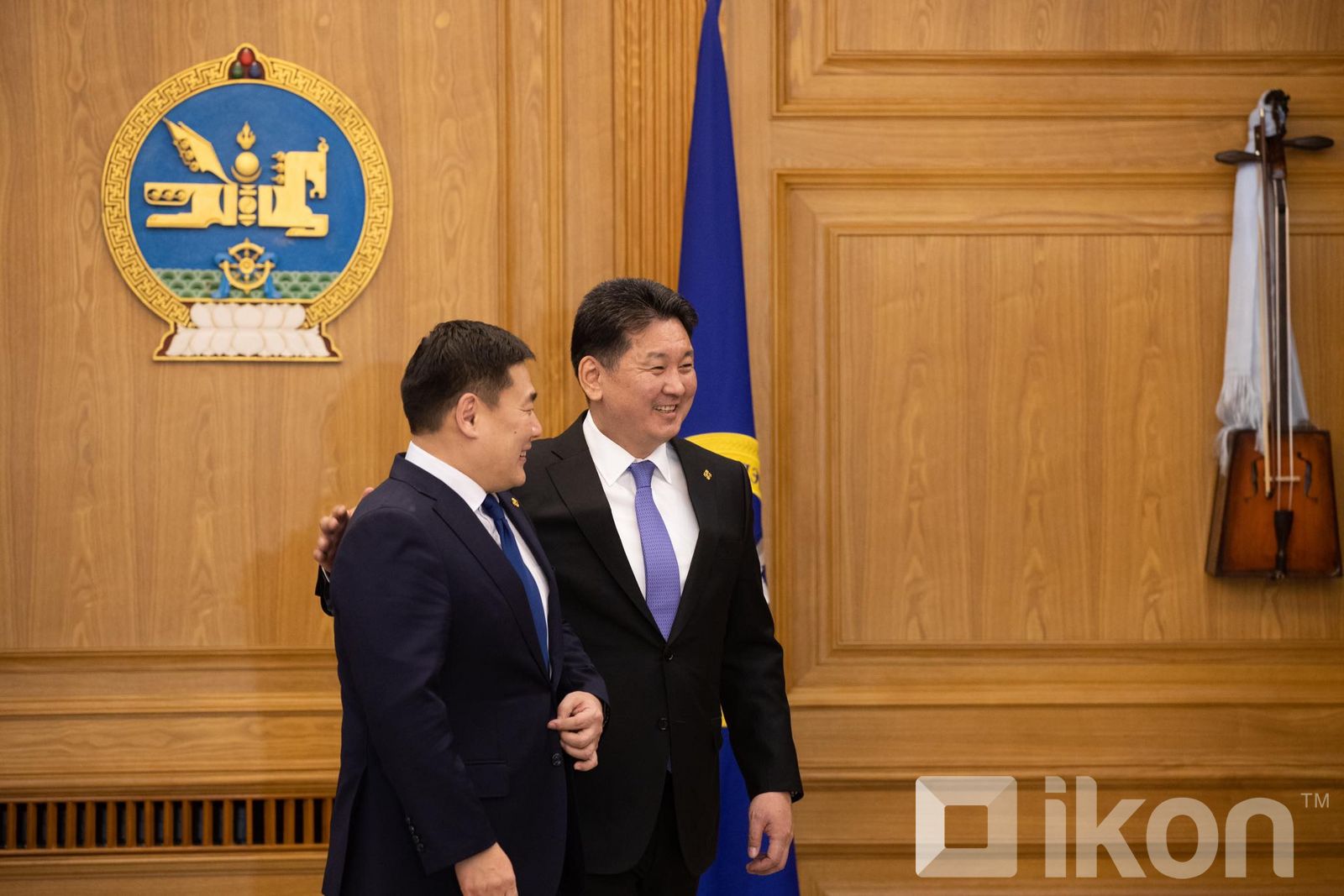U.Khurelsukh 대통령, L.Oyun-Erdene을 몽골인민당 대표 대행으로 지명하여.jpg