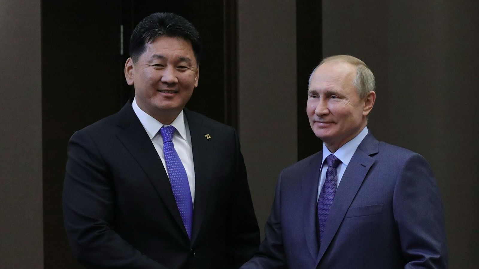 러시아 블라디미르 푸틴 대통령, U.Khurelsukh 대통령 당선인에게 몽골 대통령 선거 승리 축하 메세지를 보내.jpg
