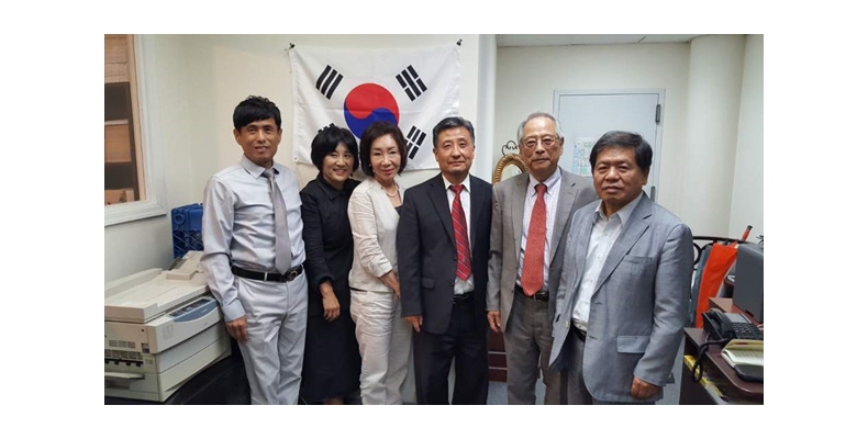 “美흥사단 한일위안부합의 파기 서명운동” 선언