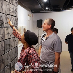 한국현대수묵화 뉴욕특별전 성황